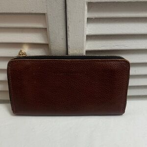 Portland Leather Rich Brown Wallet